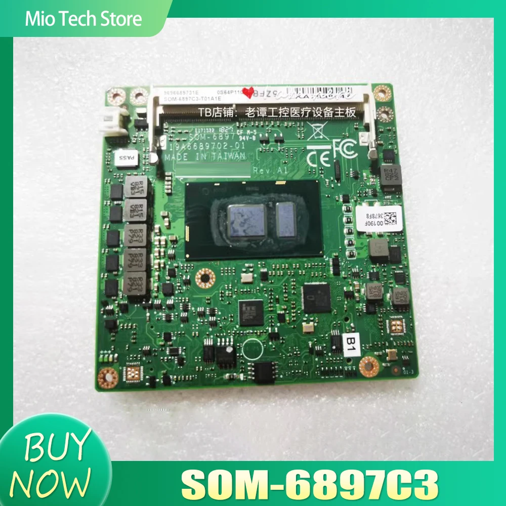 

SOM-6897C3 для материнской платы промышленного управления Advantech SOM-6897C3-T01A1E0 SOM-6897 Rev.A1