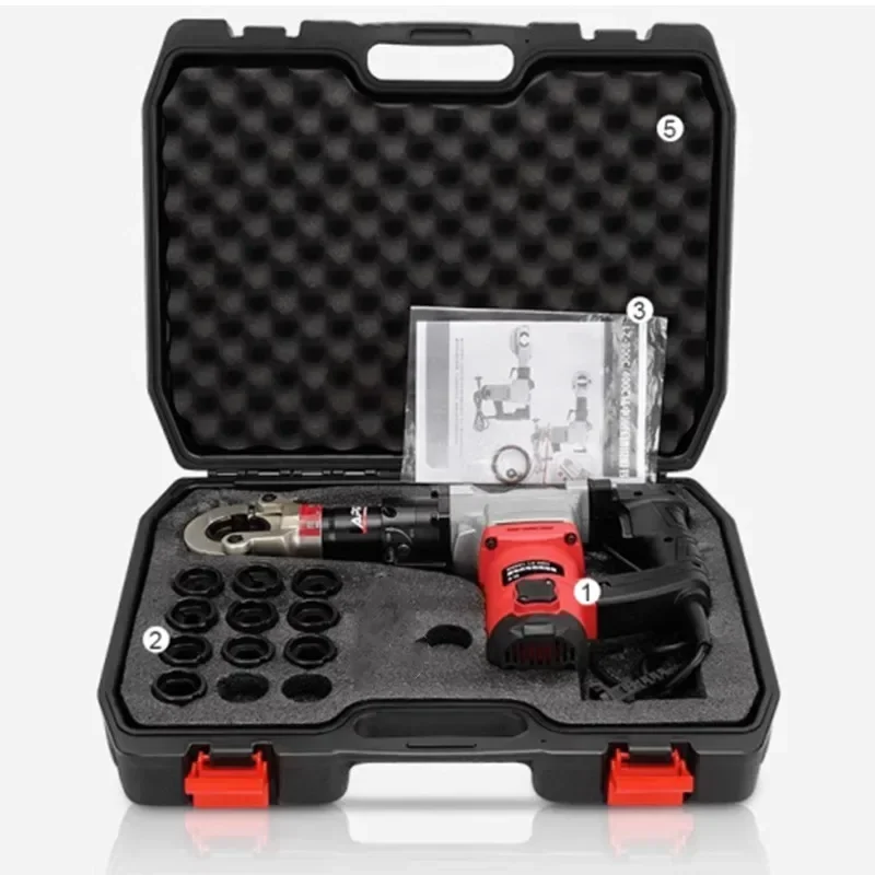 

Plug-in Electric Hydraulic Crimping Pliers, Used for Crimping Copper and Aluminum Terminals; Wire Crimping Pliers