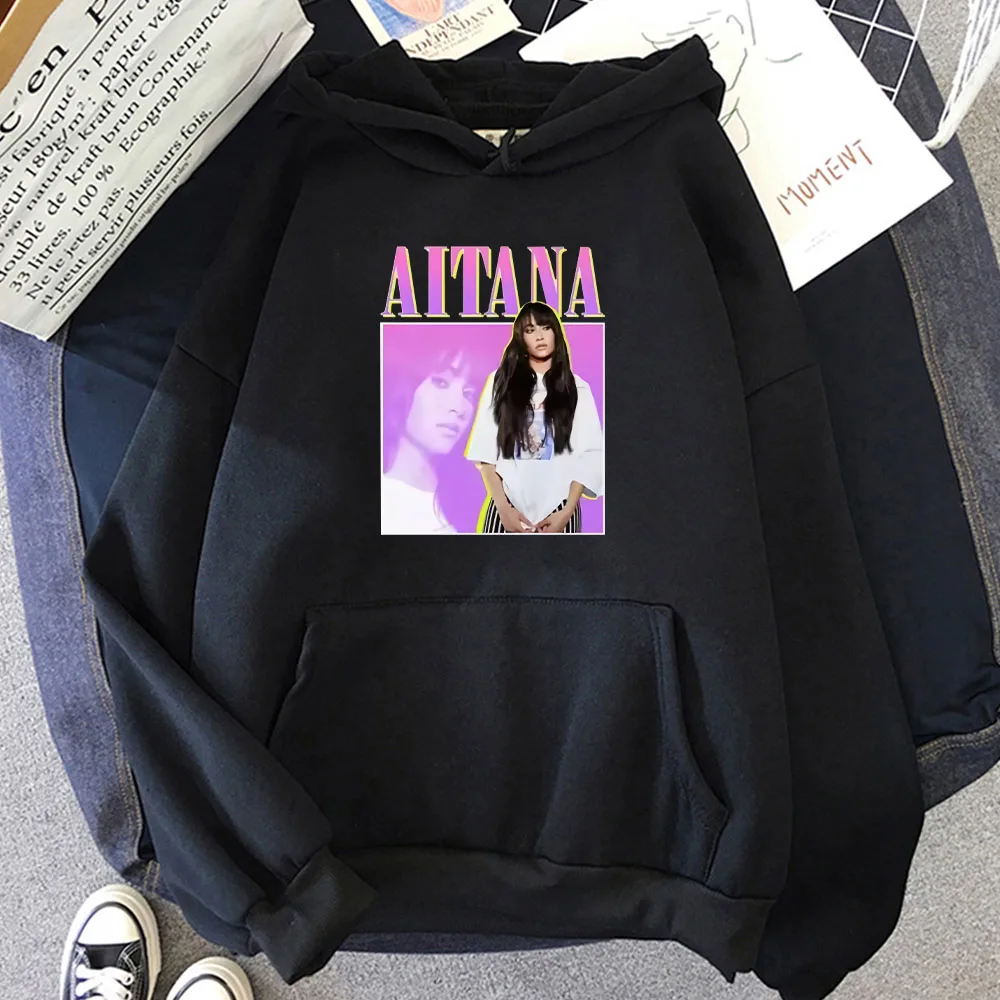 Singer Aitana Ocana Hoodie Sweatwear Couple Oversize Sweatshirt for Autumn/Winter Unisex Наша Толстовка Fashion Beautiful Hoody