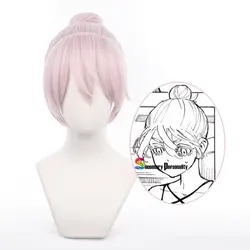 Anime Tokyo Mikey Draken Baji Keisuke Costume Uniform Coat Jacket Senju Kawaragi Cosplay Wig Pink Ball Hair Girl Women