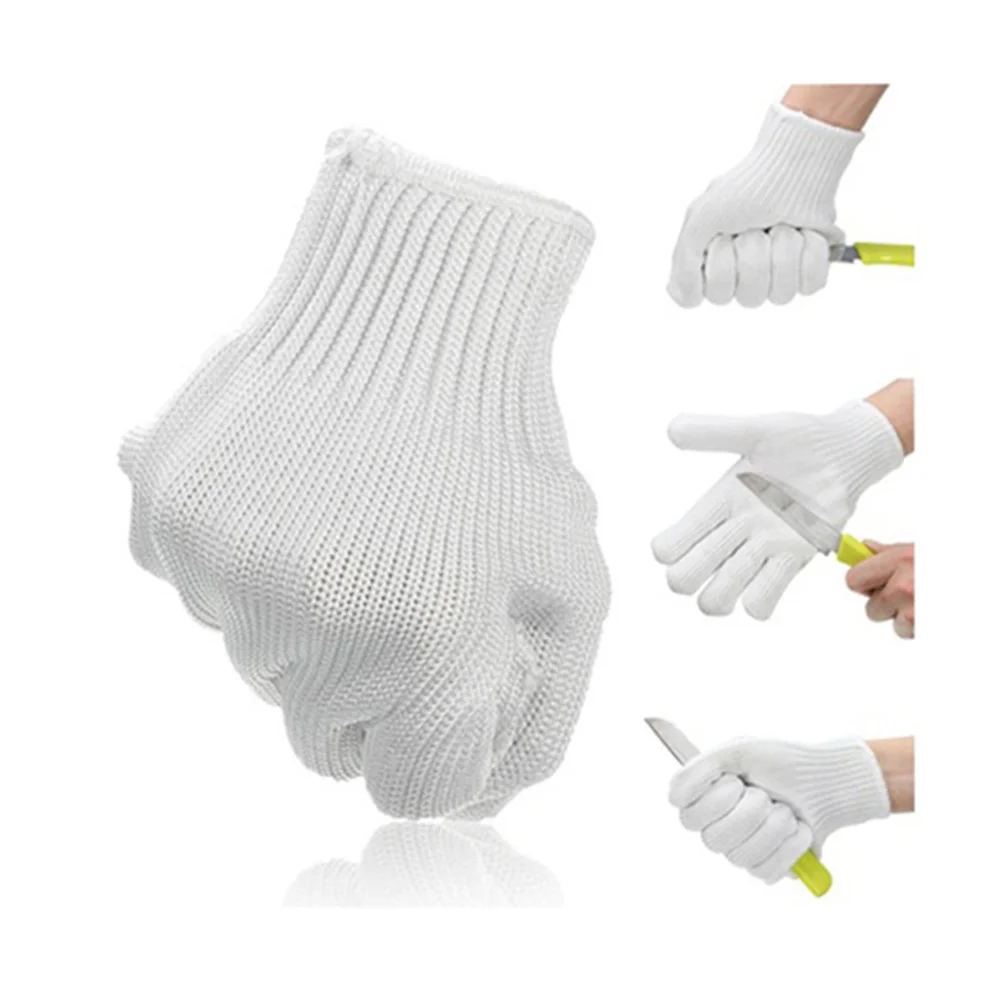 Cut Gloves Kitchen for Food Prep Multi-purpose Cutting Chefs Protective Reinforced Men Steel Wire Resistant Safety