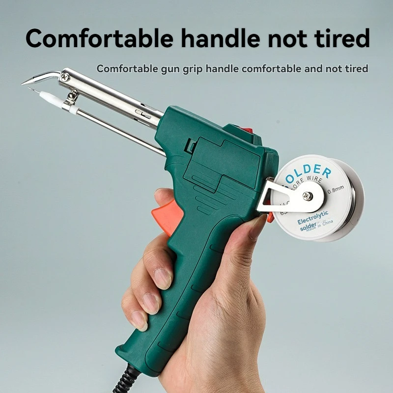 

New Multi-Function Iron Welder Automatically Soldering Gun 220V/110V 60W Hand-Held Internal Heating Send Tin Welding Repair Tool