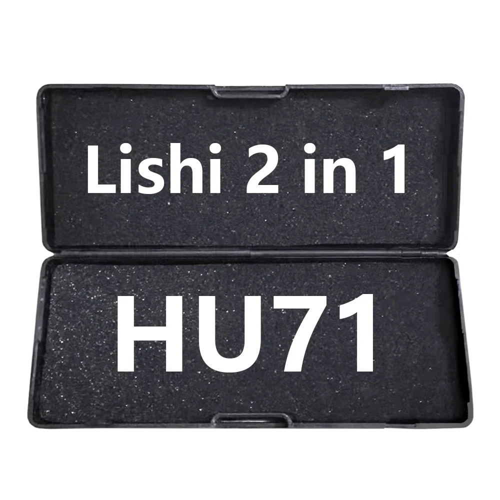 랜드로버 스카니아 대형 트럭용 LISHI 픽업/디코더, 자물쇠 수리 도구, 2 in 1 HU71