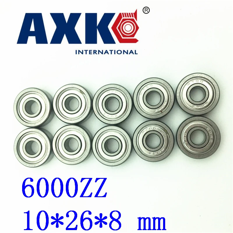 

High Quality Deep Groove Ball Bearing 20PCS 20PCS 6000 Z 6000zz 6000z 6000-2z Steel 80100 10x26x8mm for Bearings Replacement