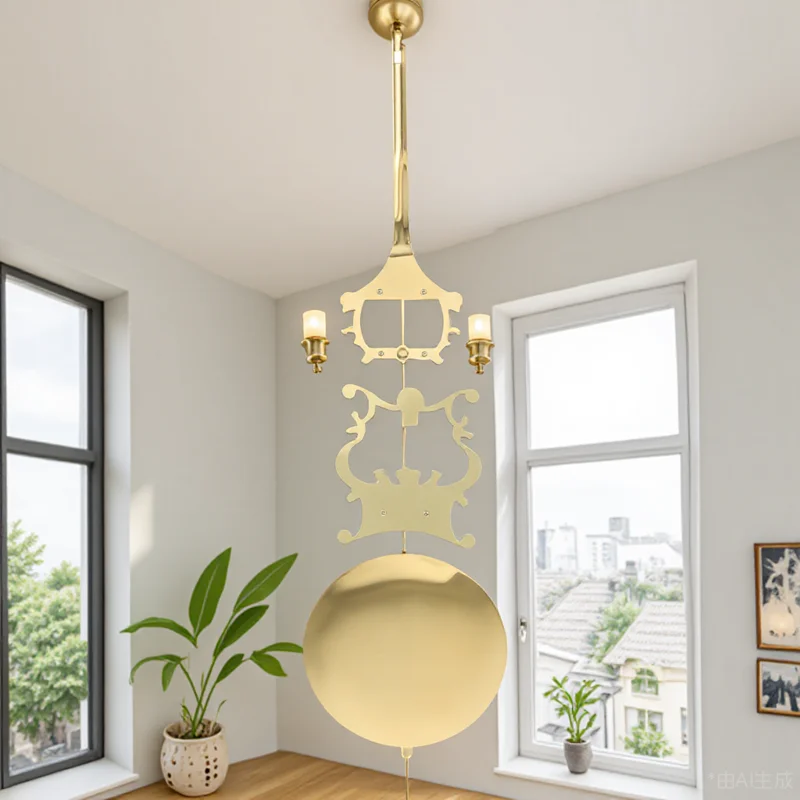 

Wall Pendulum Replacement Traditional Mechanical Grandfather Weights Swing Movement Kit Accessories