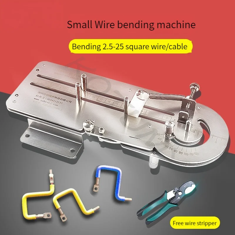 Iron Wire Copper wire Bender Manual Small Wire And Cable Bending Machine Electric Wire Bending Tool