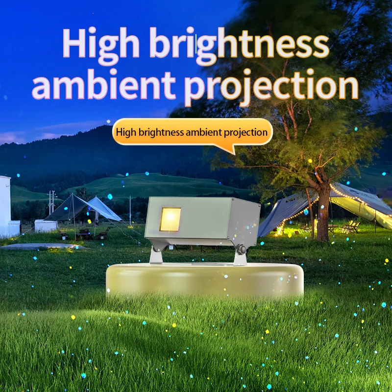 Dynamic firefly laser projection light outdoor romantic atmosphere light scenic park lawn lighting waterproof laser light