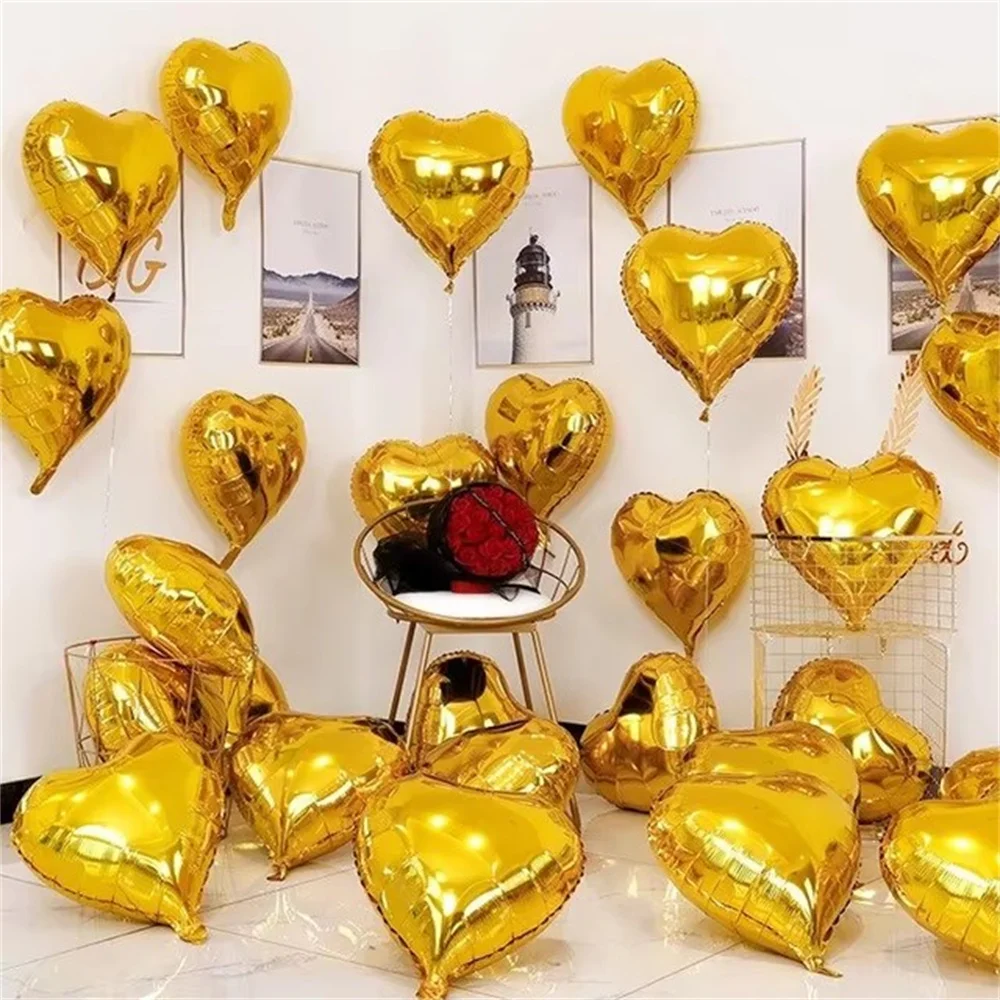 10Pcs Wedding Decoration Love Balloons Valentine's Day Couple Romantic Proposal Christmas DIY Birthday Party Ornament Balloon