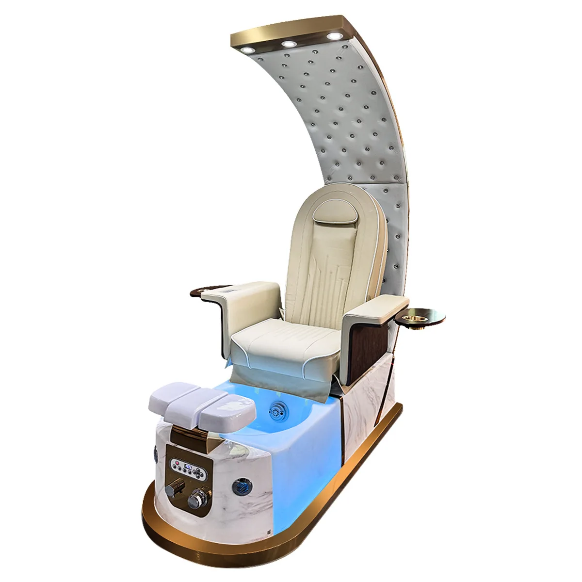 !@High Quality Luxury Multi-purpose Beauty Salon Professional Use Electric Foot Bath Chair Foot Spa Chair Pedicure Chair