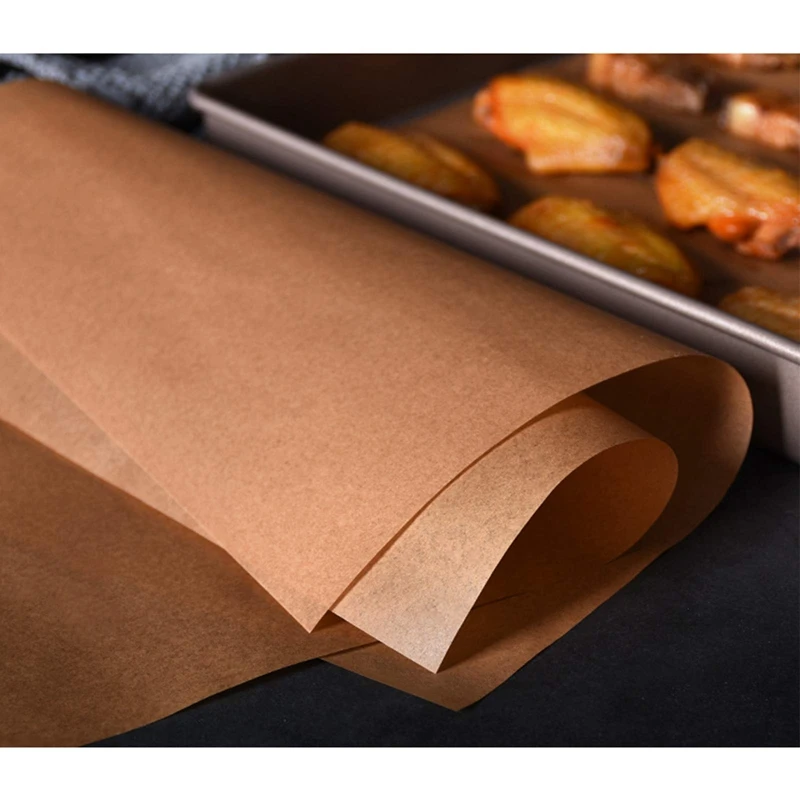 300 Pcs Parchment Paper Sheets 12X16inch Non-Stick Unbleached Precut Baking Paper For Baking Grilling Air Fryer Steaming