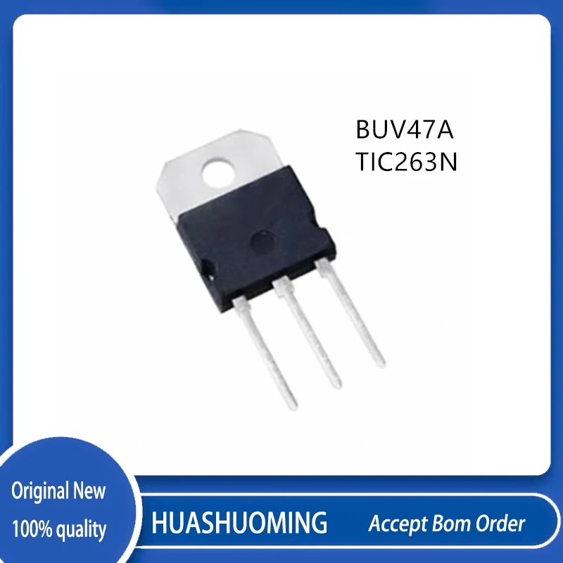 10Pcs/Lot    BUV47A  BUV47  TIC263N  TIC263 TO-218