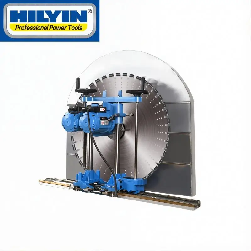 HILYIN XY800 Single-Motor Wall Cutting Machine, 8800W Electric Concrete Wall Saw, Cutting Depth 32cm, Saw Blade Diameter 800mm