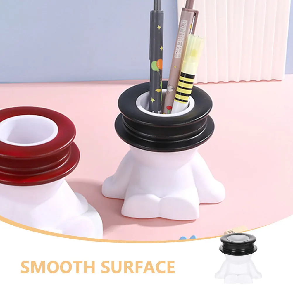 

Desktop Organizer Pen Holder Large Capacity Stationery Storage Bucket for Home Office Tabletop Use Simple Design Pencil Holder