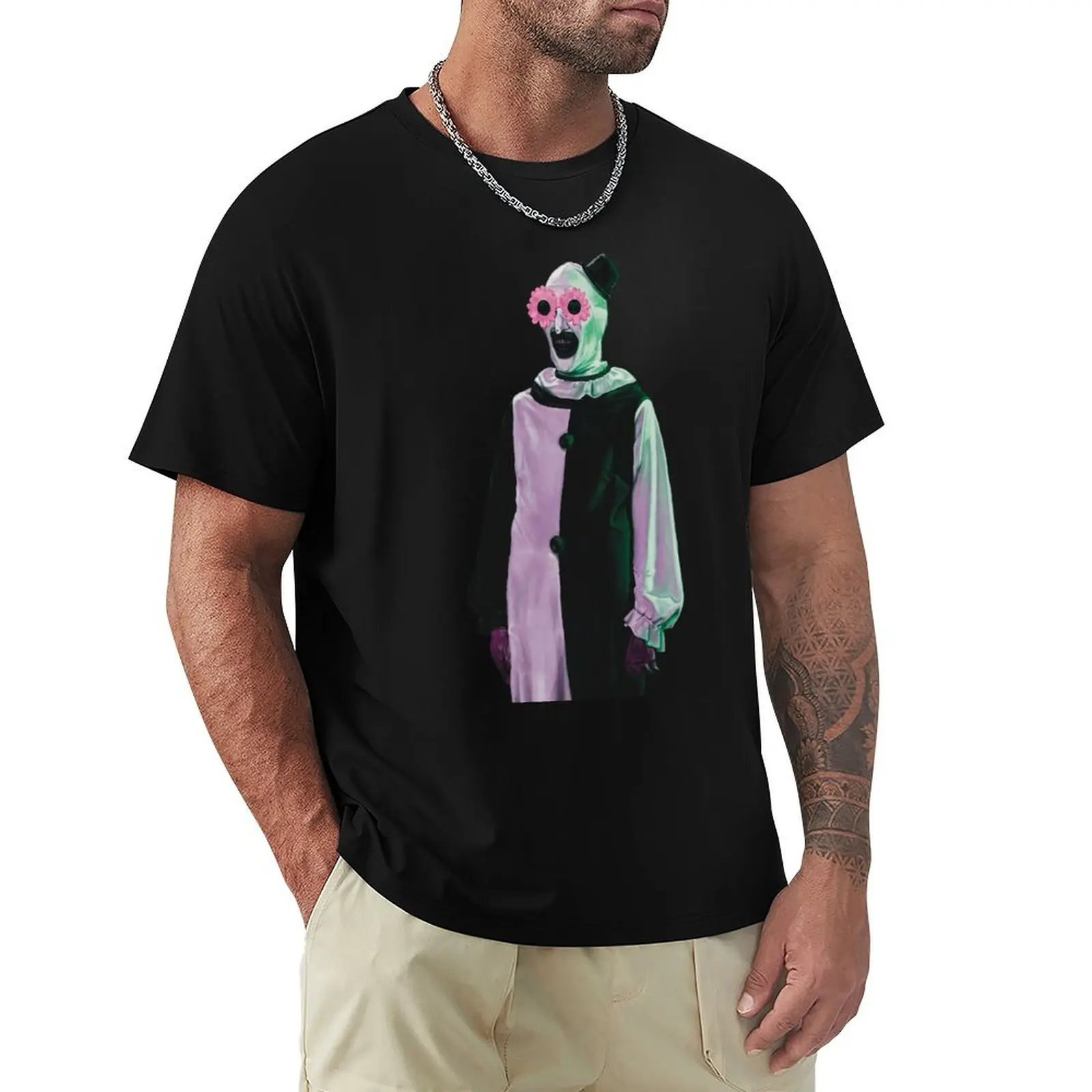 

Art The Clown Terrifier T-Shirt vintage clothes baggy shirts summer clothes designer t shirt men