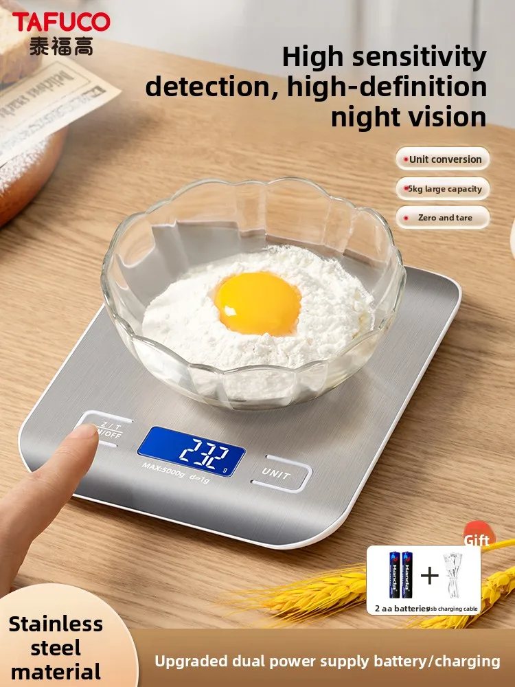 

Высокоточные кухонные весы, точные электронные весы для выпечки, маленькие водонепроницаемые