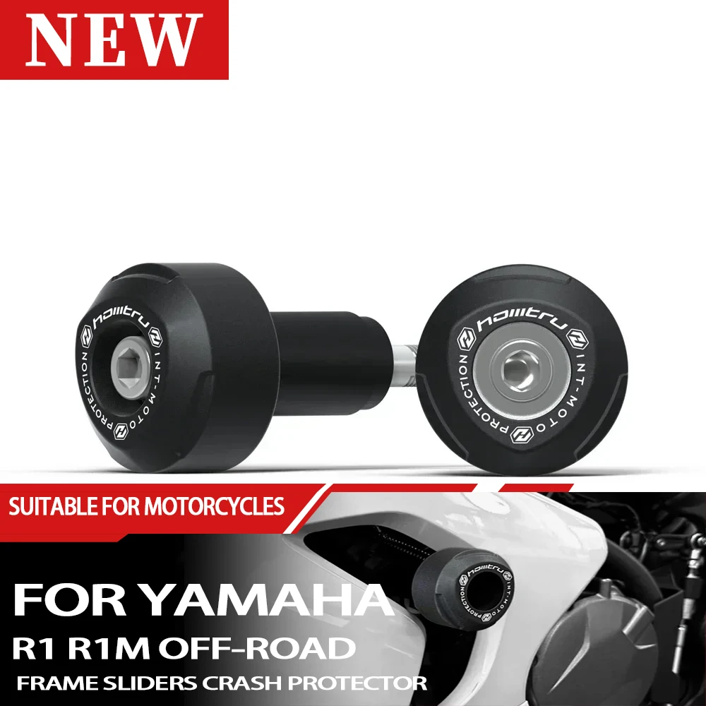 

Для Yamaha R1 R1M внедорожная рама мотоцикла 2015-2024, слайдер вилки, аксессуары, защита от столкновений, слайдер