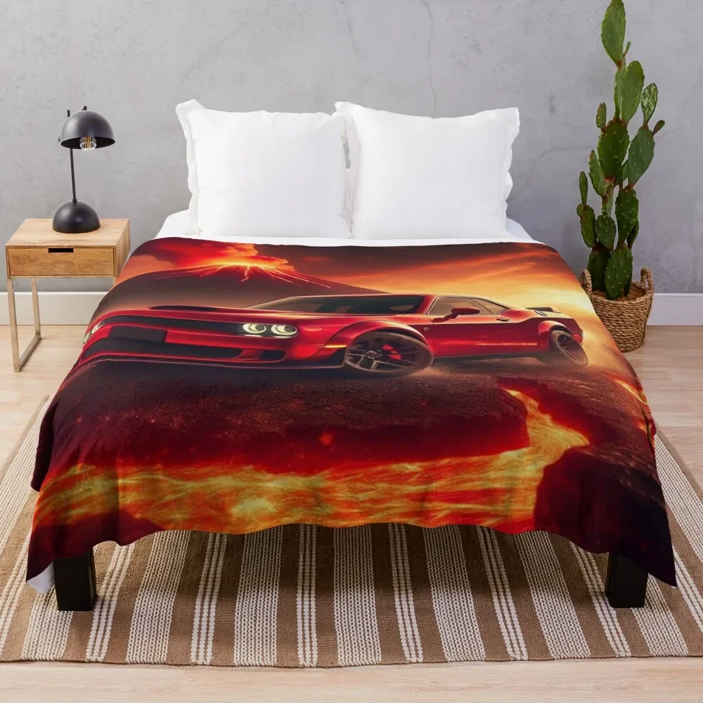 

The Real Demon Throw Blanket Soft Beds Thins Summer Beddings Blankets