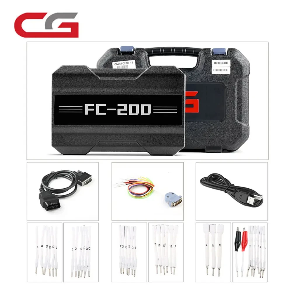 ECU Programmer Tool For CG CGDI FC200 Full Version Support 4200 ECUs and 3 Operating Modes Calculating Checksum MPC5XX Adapter