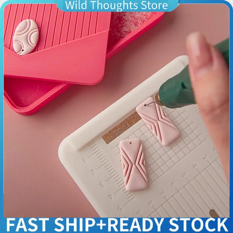 

Мягкий штамповочный вспомогательный инструмент, сверлильный пылесборник, сделай сам, штамповка ювелирных изделий, позиционирование, инструмент из полимерной глины-[Qahk]