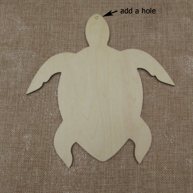 5,1–20,3 cm dick, unlackiert, blanko, Holz, unter dem Meer, Tier-Dophin-Laser, ausgeschnitten, Holzform, Bastelbedarf, Holzhandwerk-Ausschnitt – Detail 23