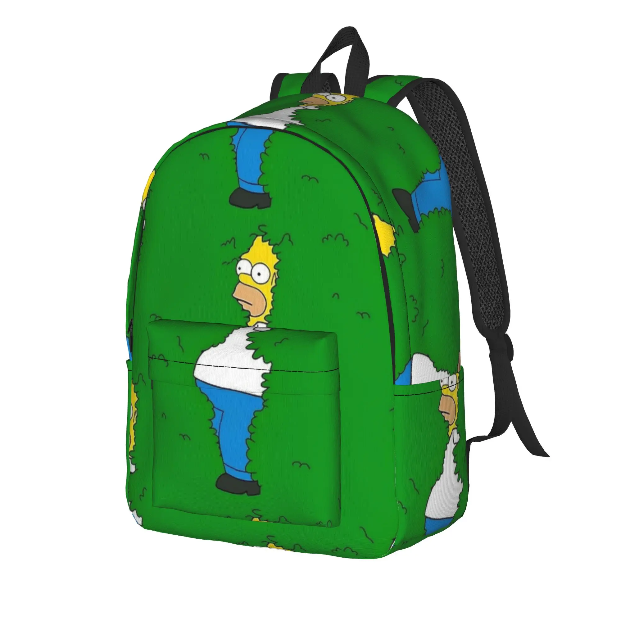S-Simpsons I'm Leaving Backpack  Kawaii Backpacks Boy University Breathable High School Bags Designer Rucksack