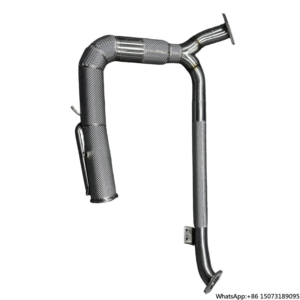 

Выхлопная труба из нержавеющей стали для 718 Boxster 2.5T, автозапчасти для тюнинга, коллекторы