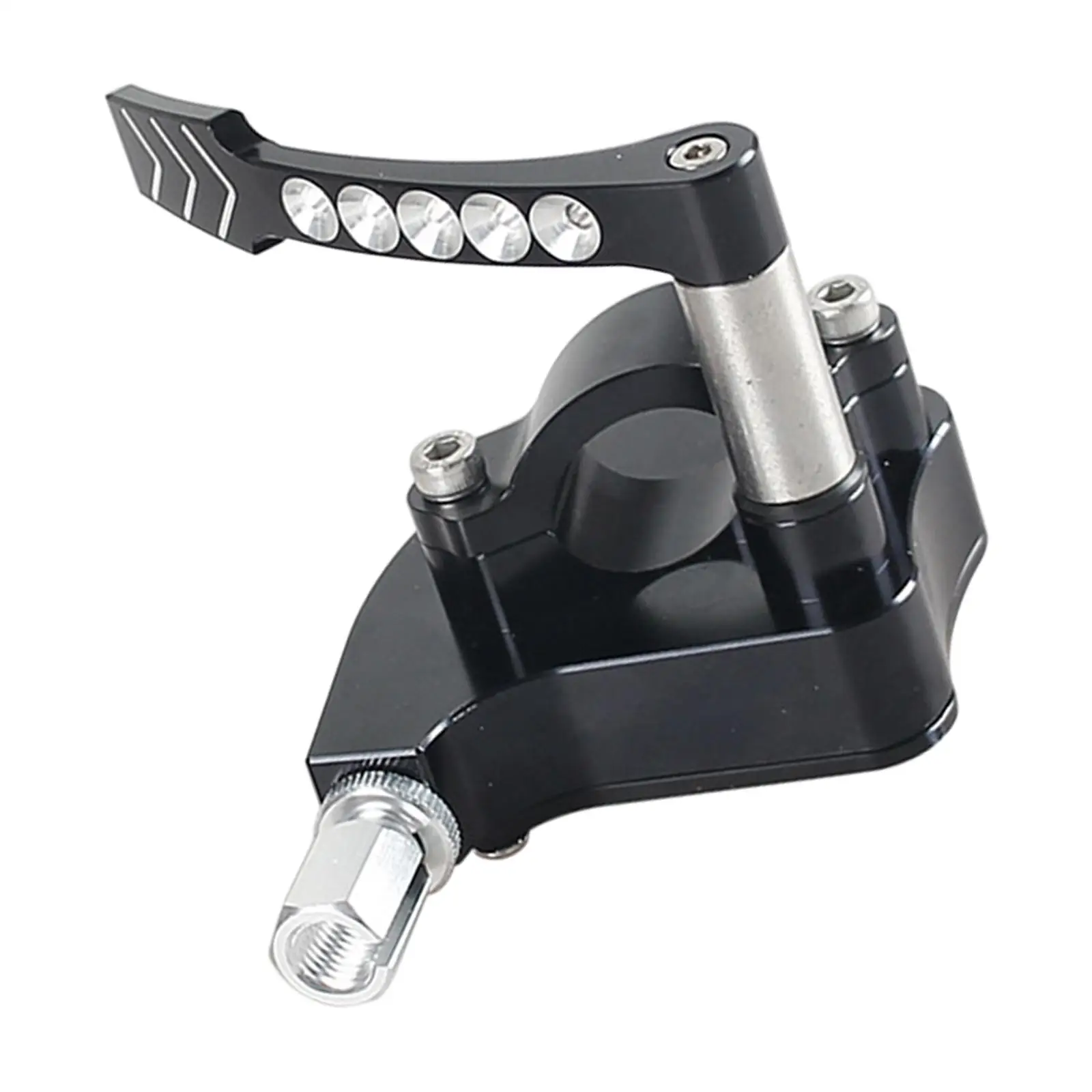 

Black Iron Thumb Throttle Assembly Universal 22mm Accelerator Lever for Kawasaki Teryx 1000 ATV Quad
