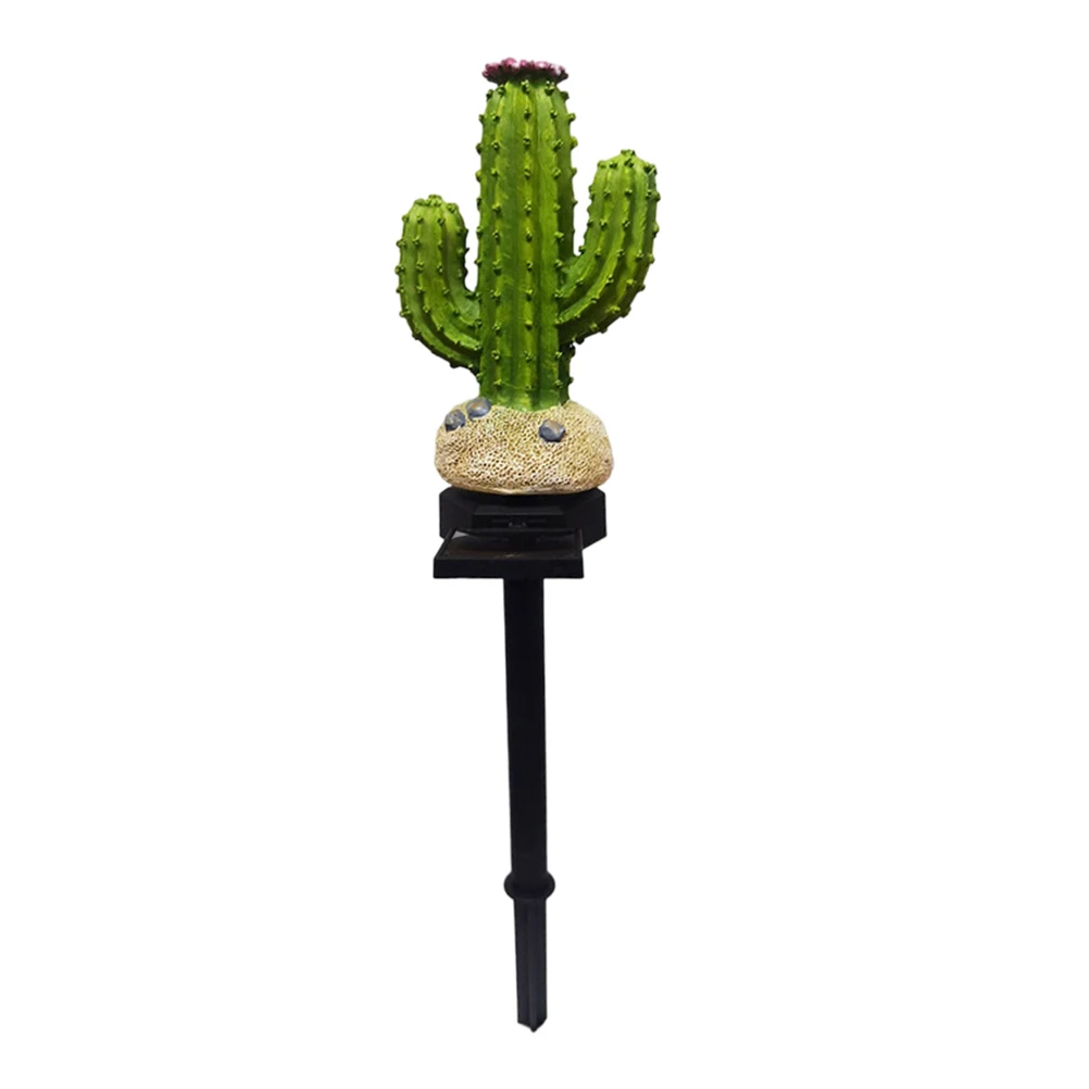 

Solar Cactus Stake Garden Lights Waterproof Yard Solar Light Lighting Landscape Decoration Yard Cactus Light Gifts