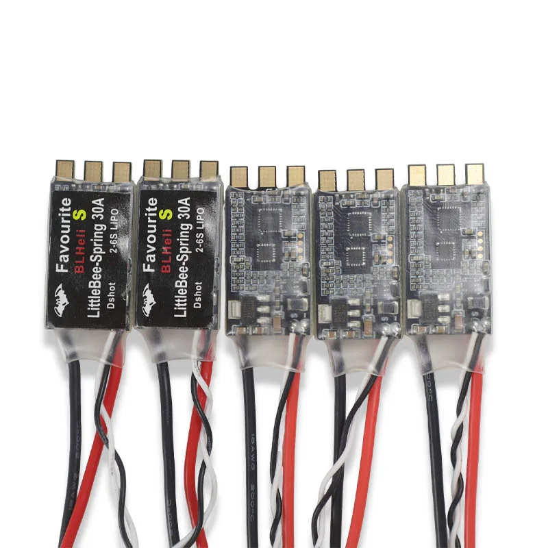 1Pcs/5Pcs LITTLEBEE BLHeli-s FVT Little Bee SPRING 20A / 30A Brushless ESC 2-6S Supports DSHOT Oneshot42 OneShot125 Multicopter