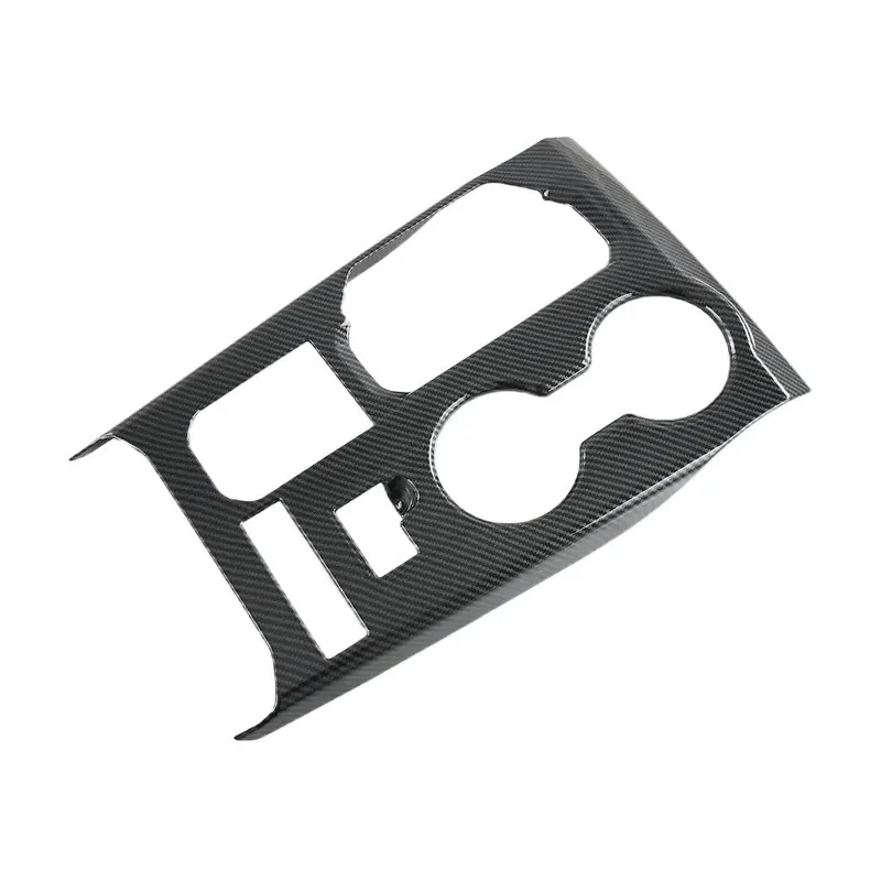LHD For Toyota Highlander XU70 2022‑2026 Carbon Fiber Center Console Gear Shift Panel Cup Holder Cover Armrest Trim Window Lift