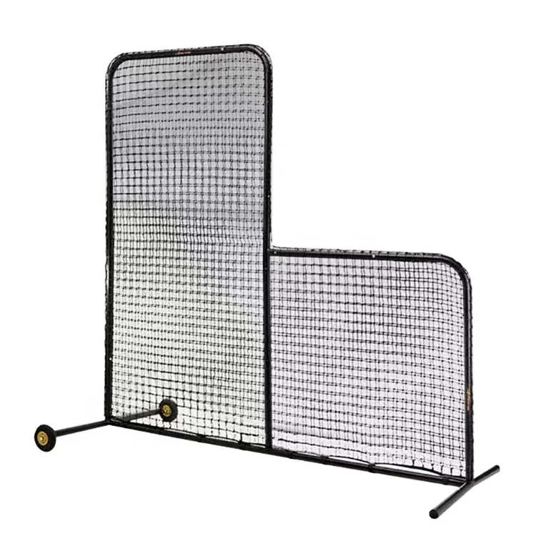 Softball  Bouncer Back Mesh Practice  Hitting L-shaped  Baseball Net