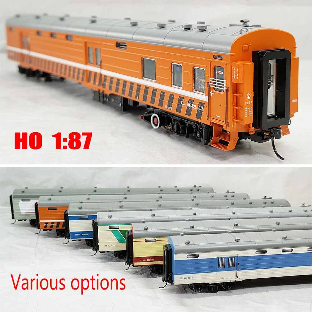 MTC Train Model Carriage HO 1/87 XL22 Luggage Car Colorful Special Model Multiple Optional Rail Car Toys Gift