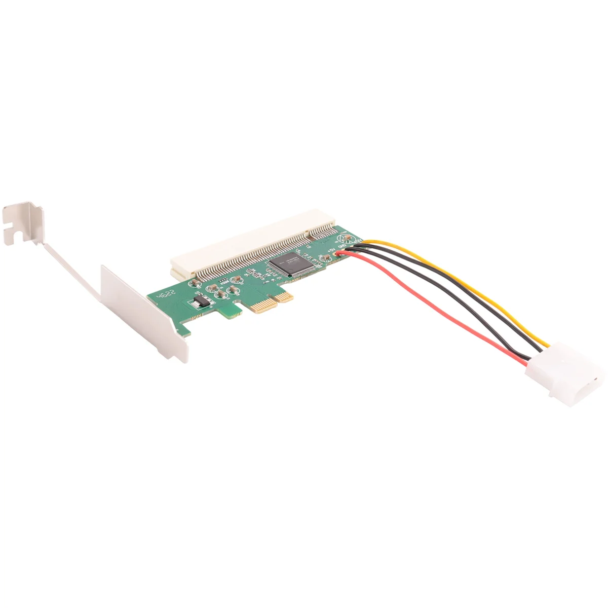 PCIE to PCI Adapter PCI Express X1 to PCI Expansion Card Riser Board ASM1083 Chipset with 4-Pin Power Connector