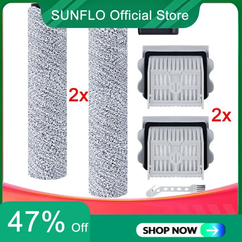 

For Roborock Flexi/Flexi Pro Hepa Filter Roller Brush Vacuum Cleaner Accessories