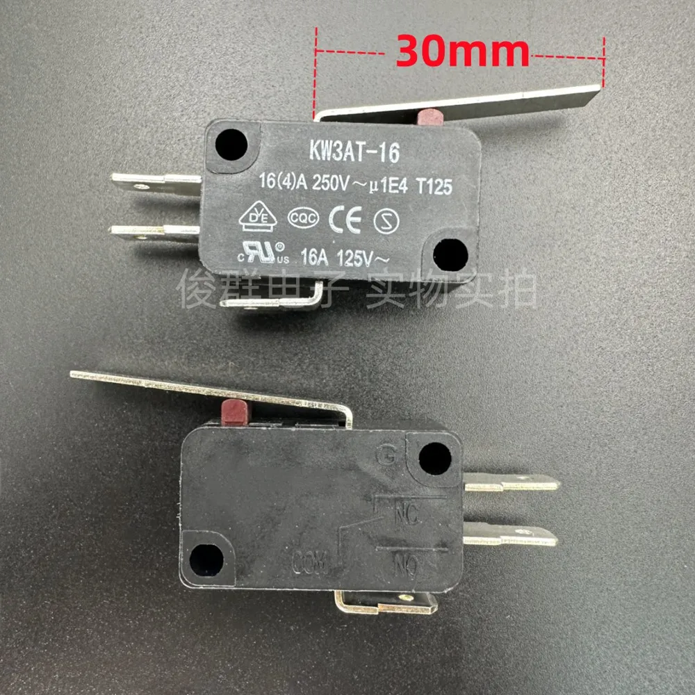 

Original new 100% KW3AT-16 micro switch with handle 16A power stroke limit button