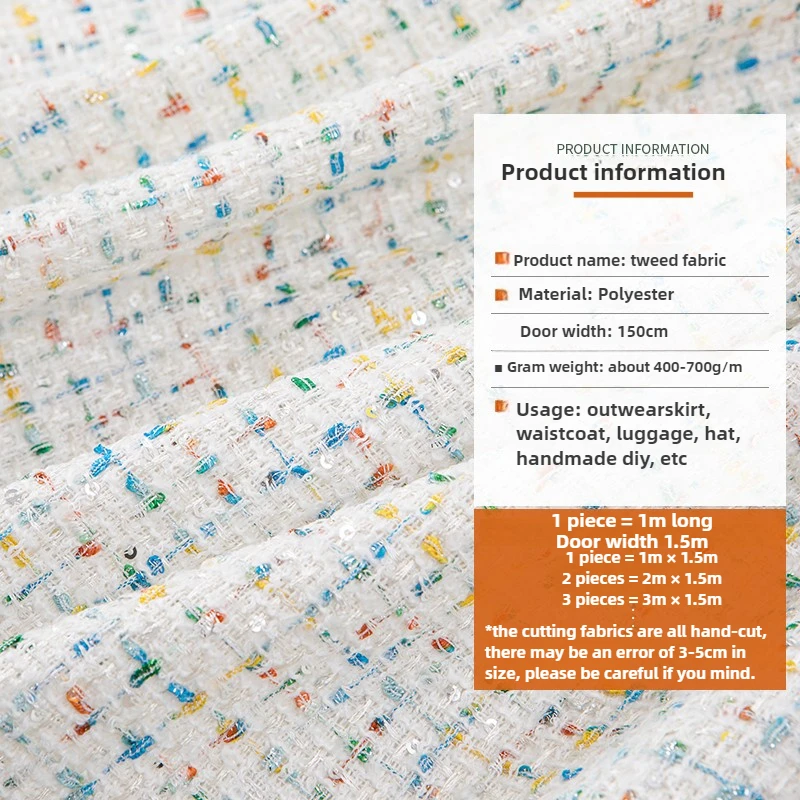 ผู้หญิง Tweed ผ้าหนาโดยเมตรสํา - Sewing Tweed บทวิจารณ์และราคา