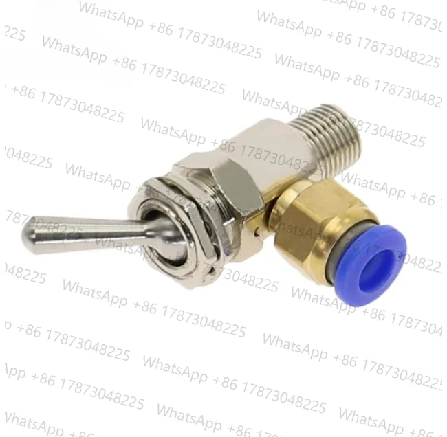 Воздушный пневматический механический клапан TAC2-3V Выпускной клапан 2-позиционный 3-ходовой переключатель M5 с внутренней резьбой 1/8 и наружной резьбой с фитингами Воздушный пневматический механический клапан TAC2-3V Выпускной клапан 2-позиционный 3-ходовой переключатель M5 с внутренней резьбой 1/8 и наружной резьбой с фитингами