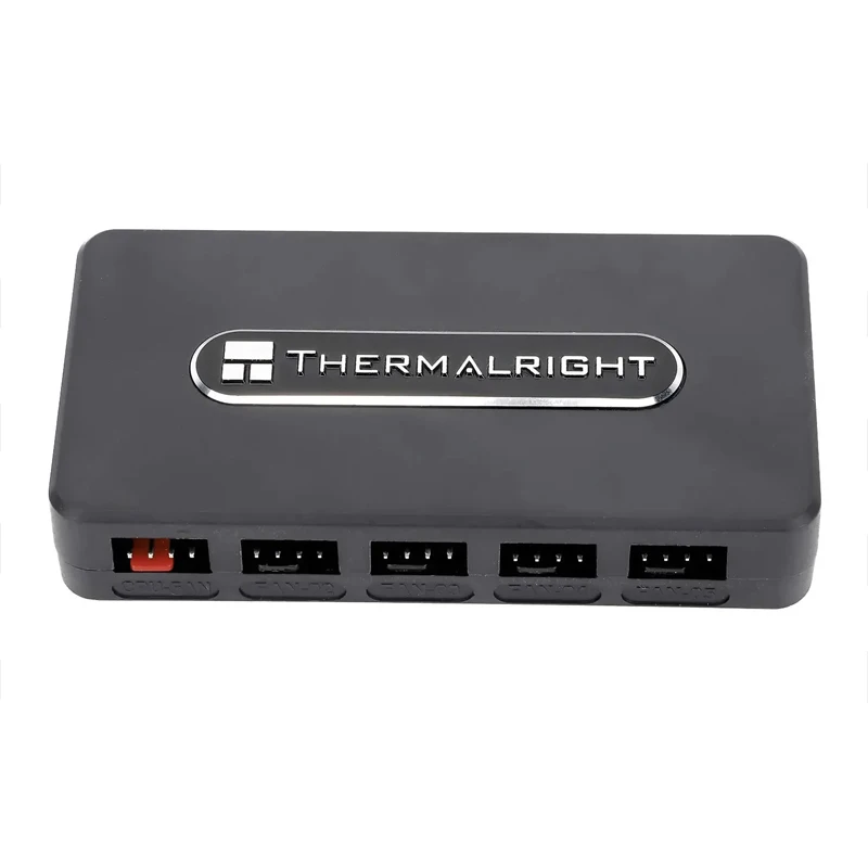 Thermalright PWM Fan HUB Controller, SATA Power Chassis Fan 10-port Distributor PWM Temperature Control for PC Case,TL-FAN-HUB