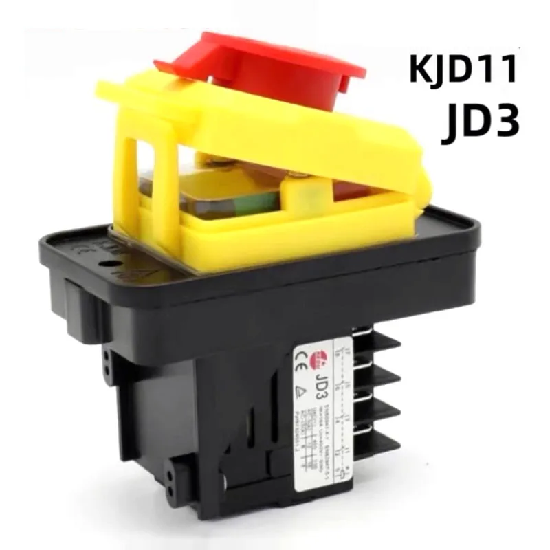 JD3 Electromagnetic Switch KJD11A Power Failure Undervoltage Protection Switch Lathe Start Power Cutting Machine Switch Power