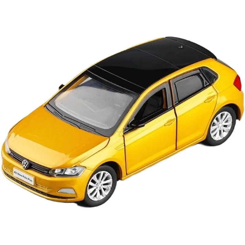 1:32 Volkswagens POLO Alloy Car Model Diecasts & Toy Vehicles Metal Toy Car Model Simulation Miniature Scale Toys Gift