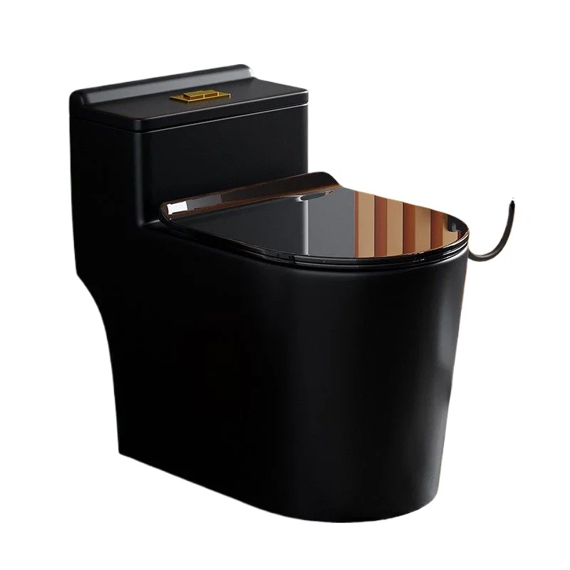 

Large diameter straight flush toilet anti-blocking, water-saving, deodorant, shifter, trap, household toilet