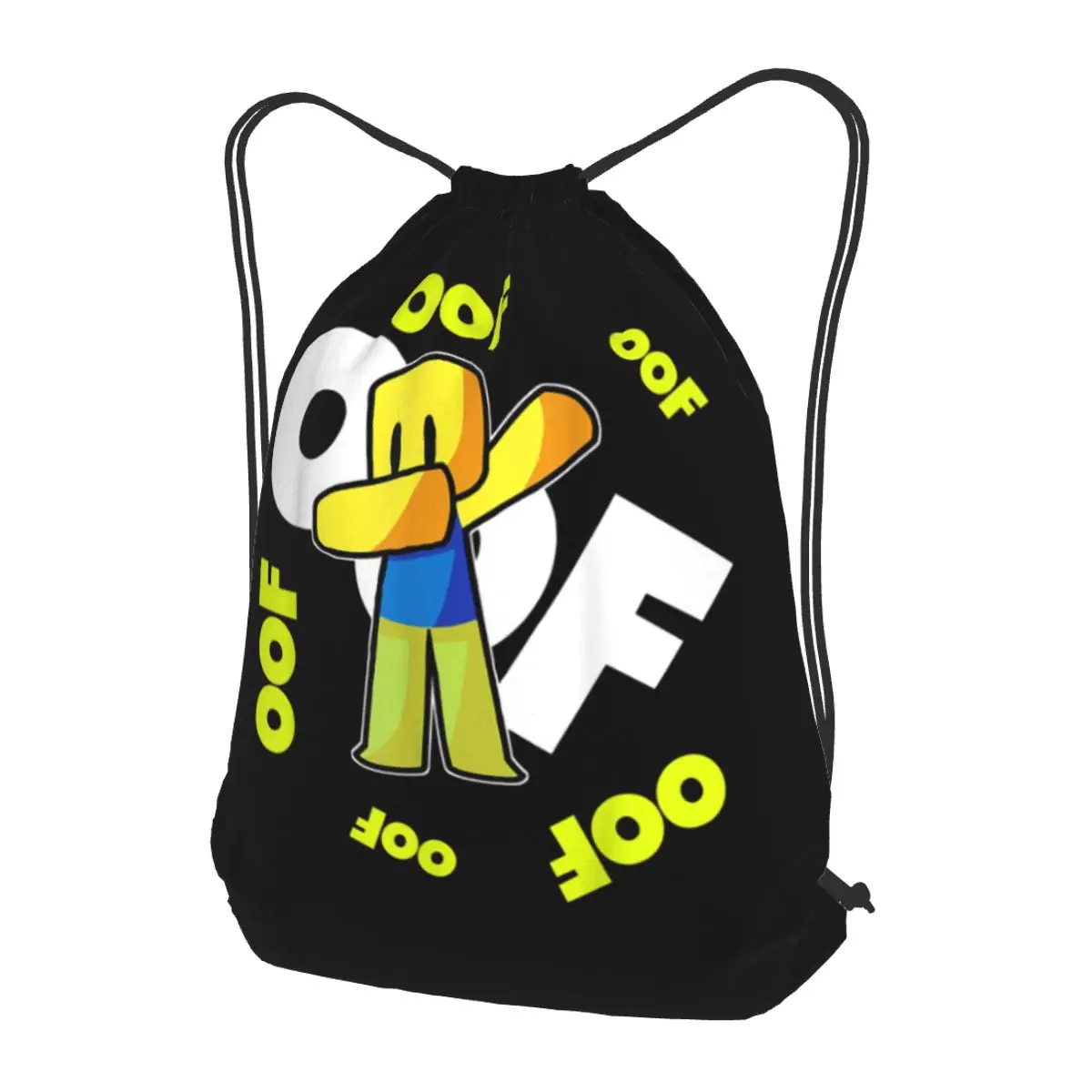 OOF Meme Dabbing Dab Gift Noob Gamer Boy Backpacks Fashion Drawstring Bags Shoes Bag Book Bags for Travel School