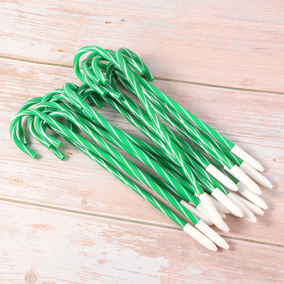 

18 PCS Christmas Pen Ballpoint Students Prize Cartoon Writing Stationery Candy Cane