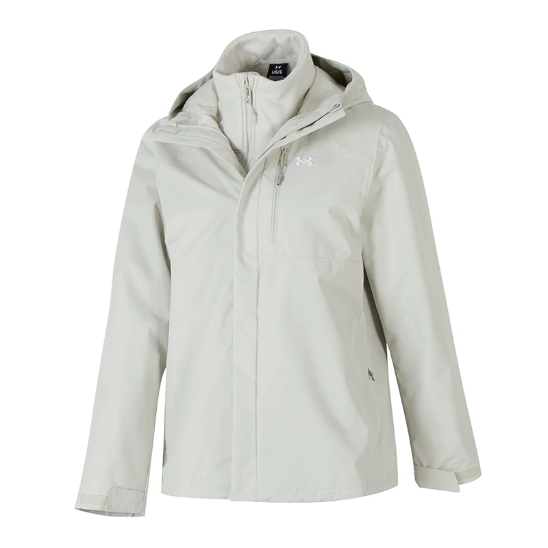 

Женская куртка «три в одном» Under Armour с флисовой подкладкой, ветрозащитный и теплый повседневный топ для улицы 1371593-110