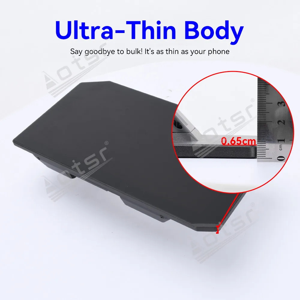 راديو سيارة أندرويد 12.9 بوصة رفيع للغاية لسيارات BMW 5/6 Series GT 2018-2020 ترقية 2026 نمط سيارة نظام تحديد المواقع والملاحة Carplay الوسائط المتعددة #2