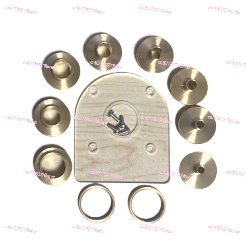 

Trimming Machine Sample Gauge Guide Plate Engraving Accessories Acrylic Baseplate Copper Shaft Sleeve Dovetail Tenon