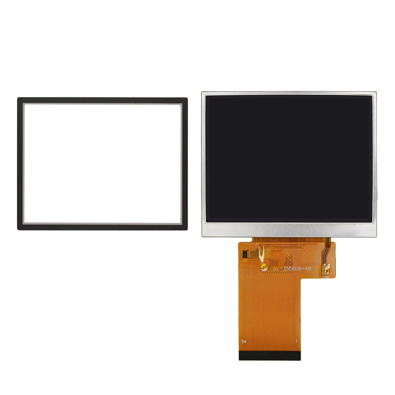 

Для Anbernic RG35XX ЖК-дисплей 3,5-дюймовый экран, сменная панель для портативной игровой консоли, ЖК-панель, высококачественное восстановление