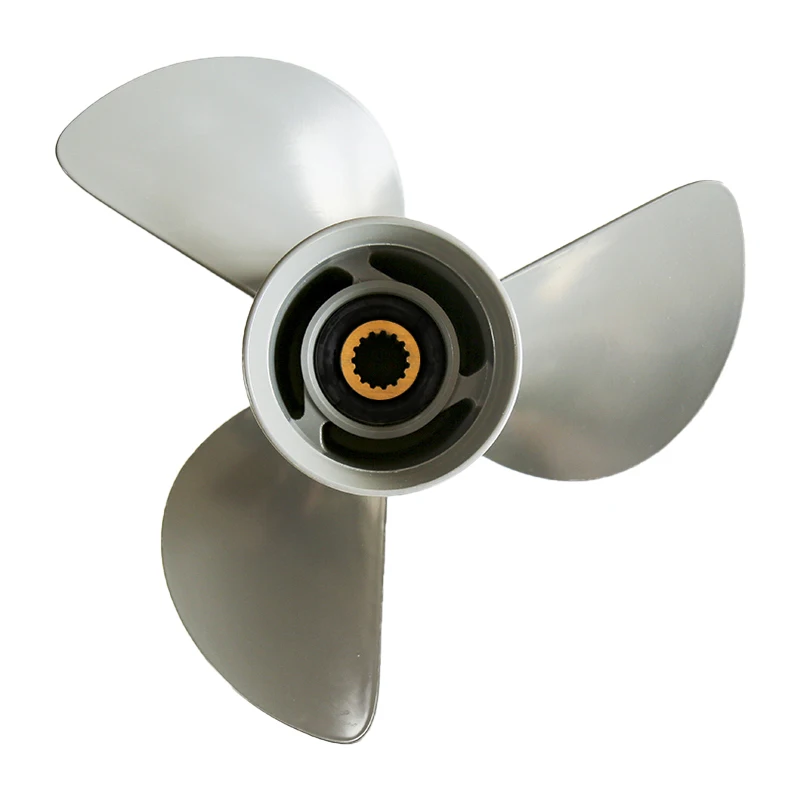 TLF قارب من الفولاذ المقاوم للصدأ 316 مصقول عالي 4 شفرات مروحة Sterndrive لليخوت