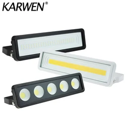 Reflector LED impermeable para exteriores, lámpara de pared COB de 50W, IP65, 220V, para paisaje, jardín