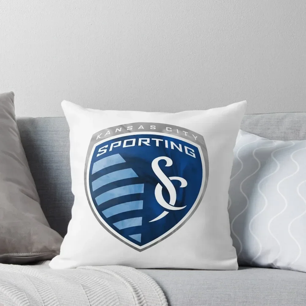 Sporting Kansas City (1) Throw Pillow Sofa Pillow Cover Throw Pillow cover luxury